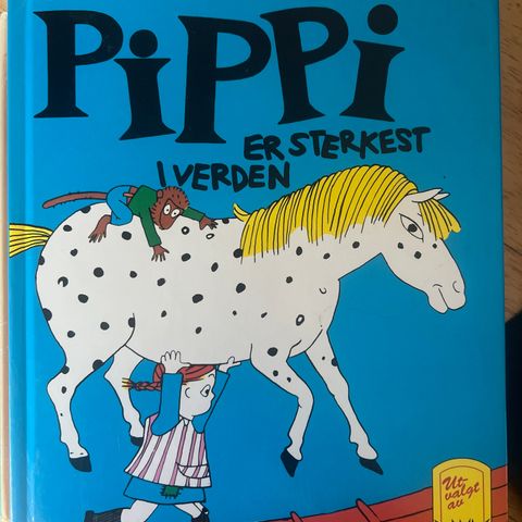 Retro Pippi tegneseriebøker