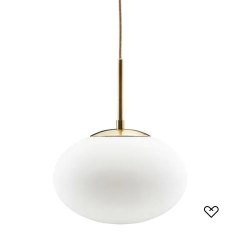 Opal taklampe, pendel fra Nordic Nest