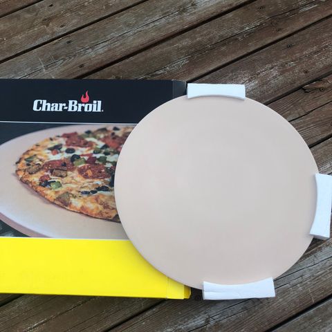 Ubrukt - pizzastein fra Char-Broil