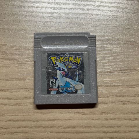 Pokemon Silver Version - Gameboy - Nytt batteri