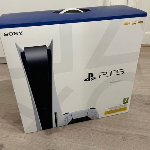 PlayStation 5 (PS5) Disk versjon