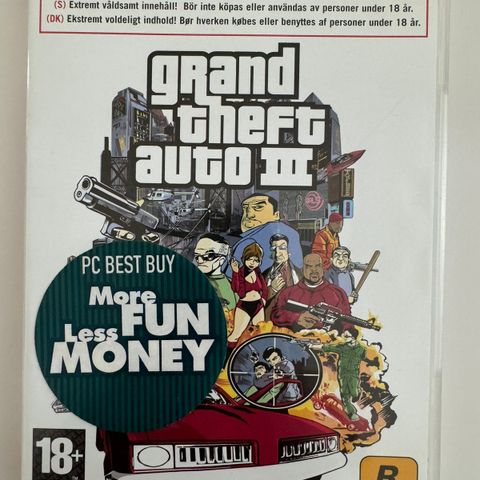 grand theft auto 3 / gta 3 pc spill