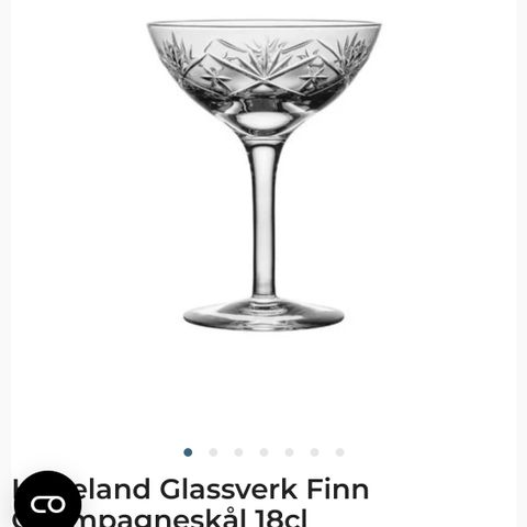 Finn krystall Champagne glass ønskes kjøpt