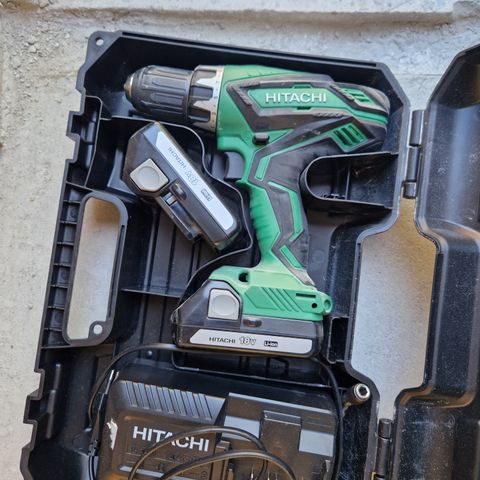 Hitachi Koki Drill 18v