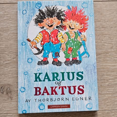 Karius og Baktus bok