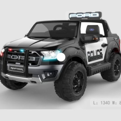 Ford raptor police car