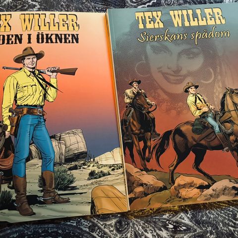 Tex Willer på Svensk