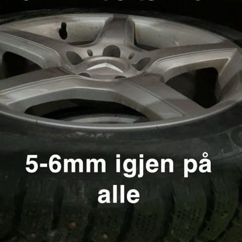 Piggdekk til VW, Audi,Mercedes