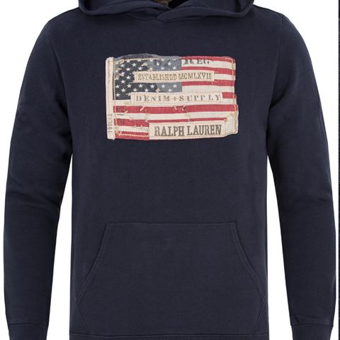 Polo Ralph Lauren hettegenser USA Flagg