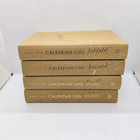 Calendar Girl bok 1-4. Hardcover. Audrey Carlan