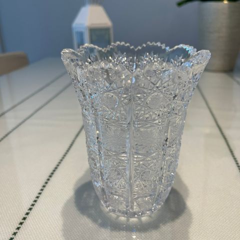 Krystall vase 13cm