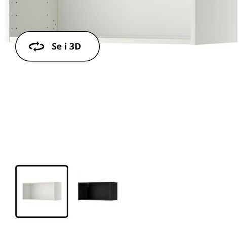 Ikea Metod skapstamme 80x40x37