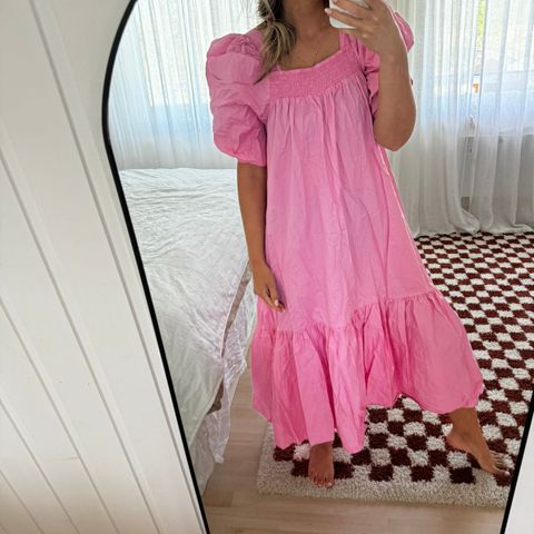 Pink kjole