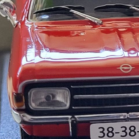 Opel Rekord 1966 Post bil Minichamps