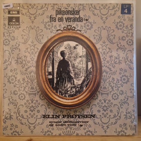 18852 Prøysen, Elin - Pikeønsker Fra En Veranda - LP