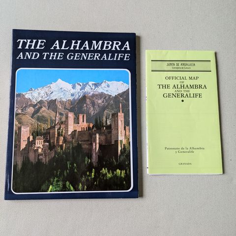 The Alhambra and the Generalife + kart