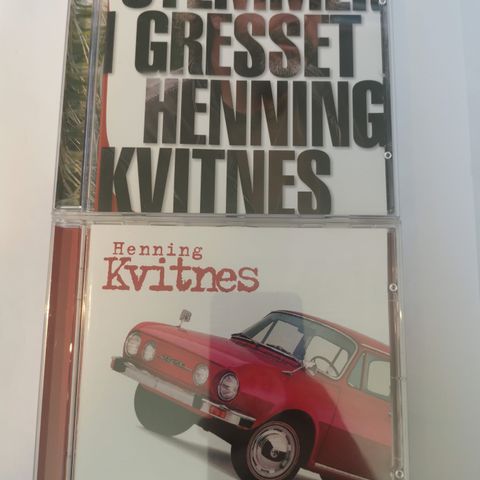 Henning Kvitnes, 2 stk CD