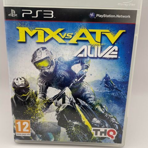 MX VS ATV Alive Playstation 3