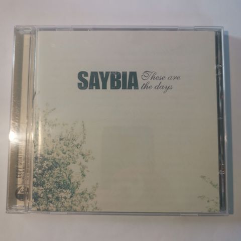 Saybia - These are the days (CD)