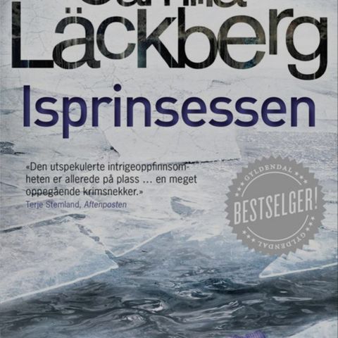 Camilla Läckberg - Isprinsessen pocketbok (gjennomlest 1 gang)