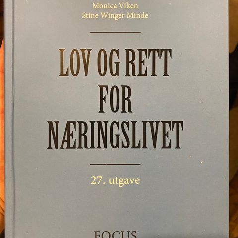 Lov og rett for næringslivet