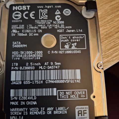 HGST 1Tb