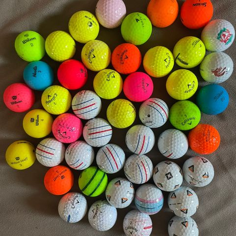 Selger 506 golfballer, billig! 6kr pr golfball uansett merke/type