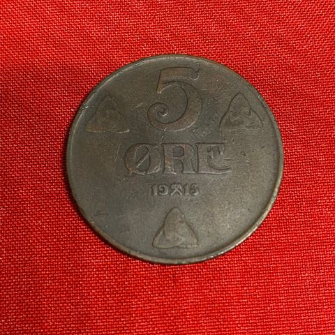 5 øre fra 1913 (#201)