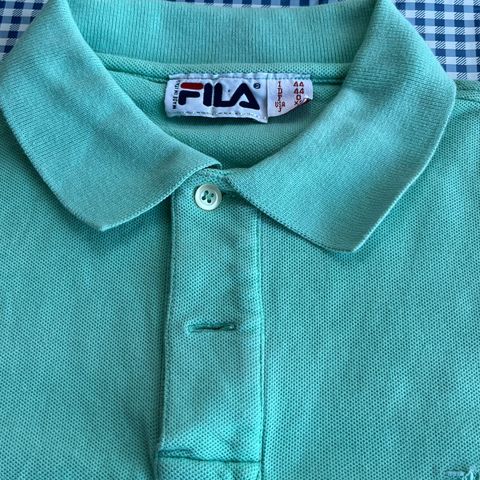 FILA Pique T-skjorte, lys grønn, størrelse M