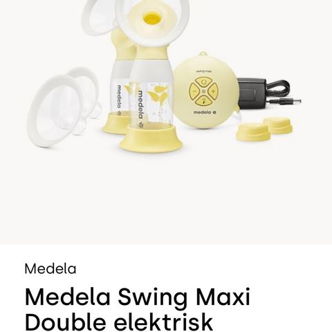 Medela swing maxi double