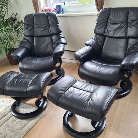 Stressless® Reno(M) lenestoler m/krakk fra Ekornes(2024)