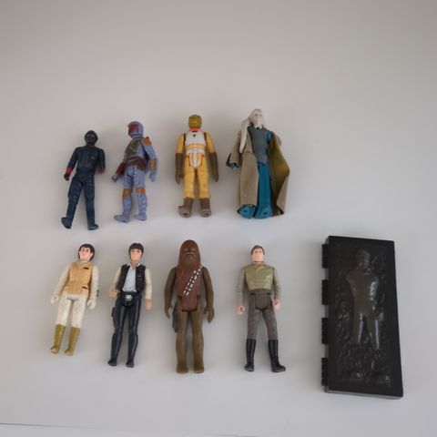 Star Wars vintage figurer fra 80 tallet
