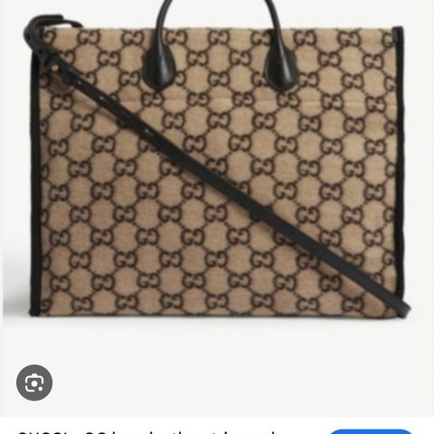 Gucci wool tote