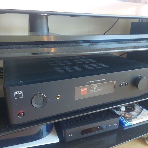 NAD hybrid digital DAC amplifier C 368