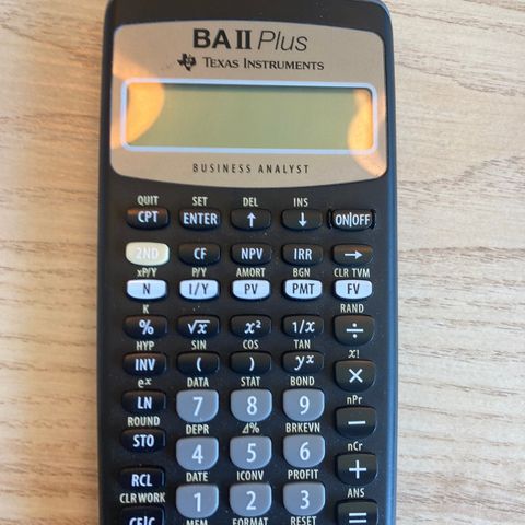 Texas Instruments BA II Plus