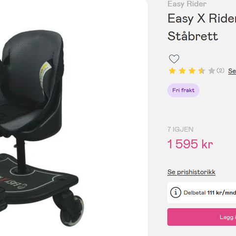 Easy X Rider 2-in-1 Multi Connecter Ståbrett