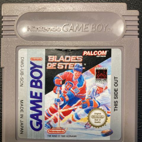 GameBoy Spill Blades Of Steel