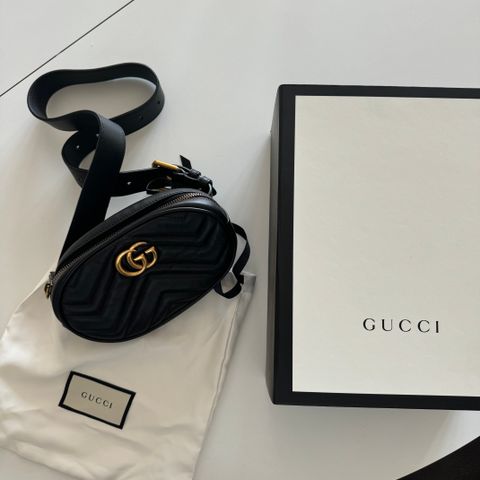 Gucci marmont belt bag