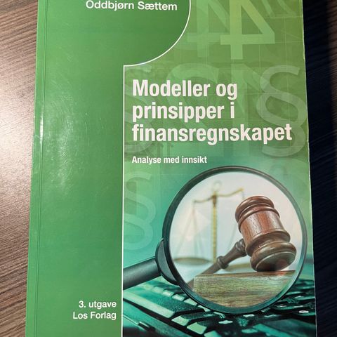 Modeller og prinsipper i finansregnskapet