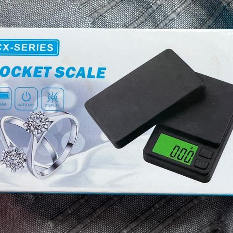 Lommevekt / Pocket scale / Digital vekt