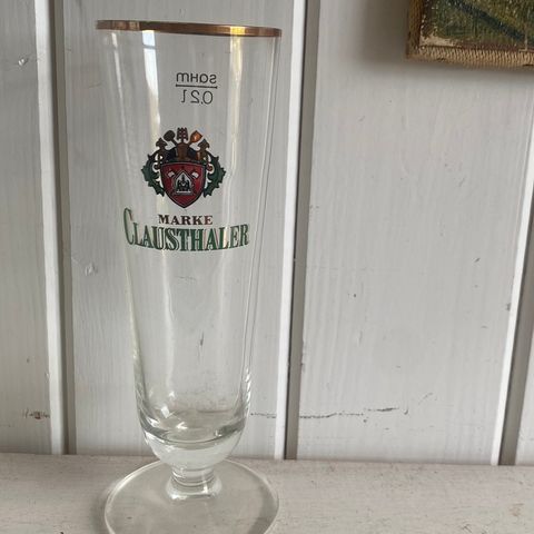 Ølglass , Clausthaler