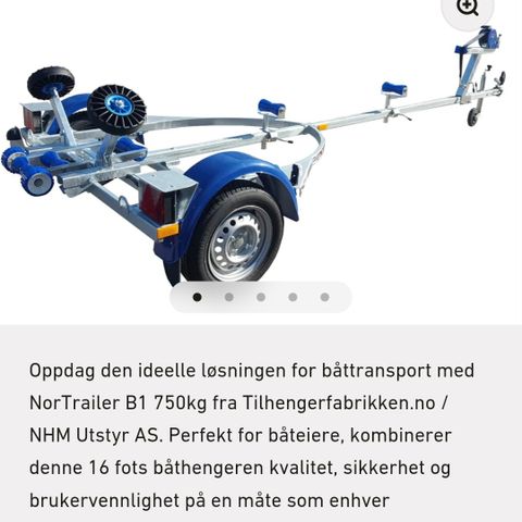 NorTrailer B1 - 750 kg