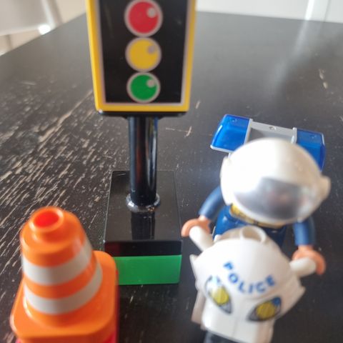 Lego Duplo Politi på motorsykkel