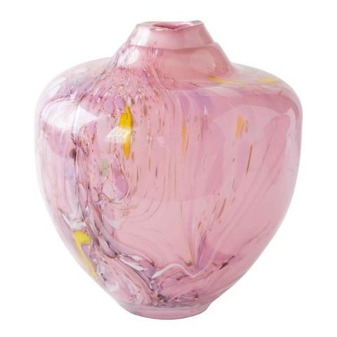 Vase/Skulptur fra Magnor - Unik Rosa