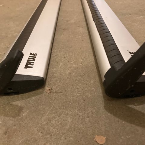 Thule WingBar Evo 135 cm, løse stenger i grå (711400)