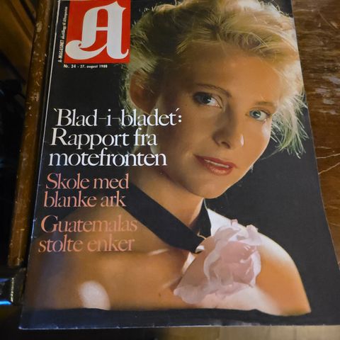 A-magasinet nr 34 1988