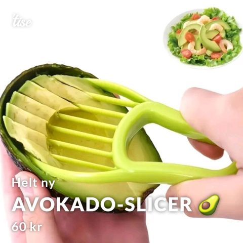 Helt ny avokado-skjærer