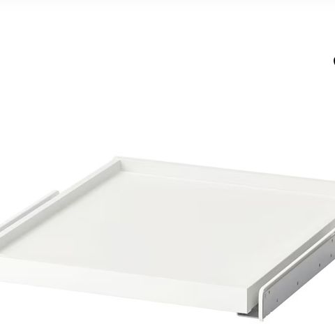 2 stk IKEA Komplement uttrekkbare hylleplater selges!