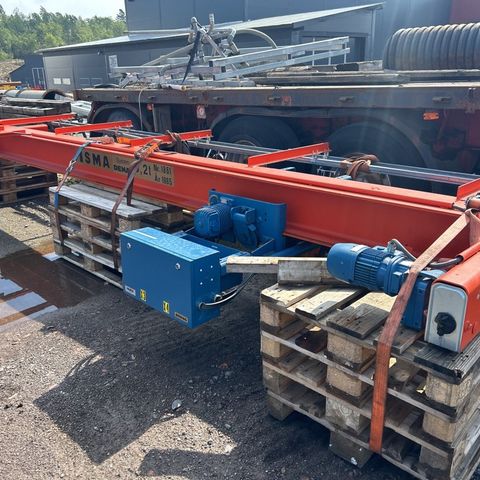 Traverskran fra Isma System Demac 3.2 ton