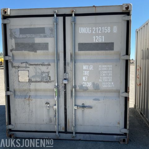 2008 UNITEAM 10 FT CONTAINER, avsluttes 08.07